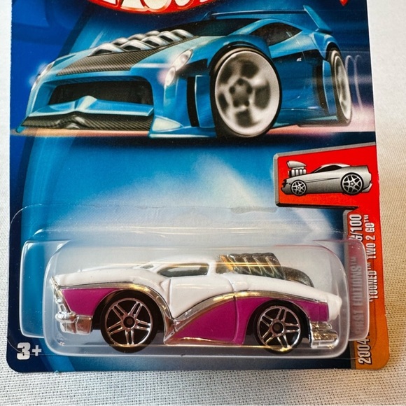 🎀 HOT WHEELS 2004 FIRST EDITION “ TOONED TWO TO GO” RACE CAR 🔥 NEW - Picture 2 of 9